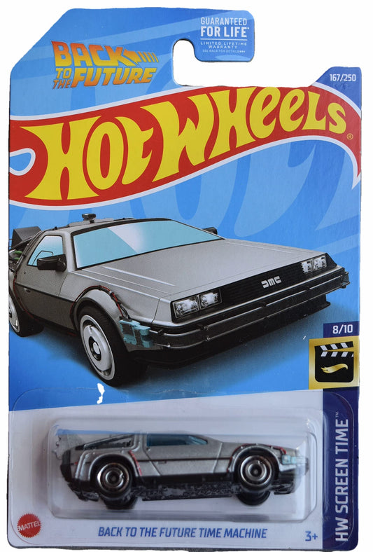 HotWheels HW Screen Time Back To The Future Time Machine