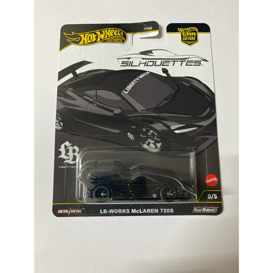 HotWheels Premium Car Culture Super Silhouettes LB-Works McLaren 720S CHASE HE