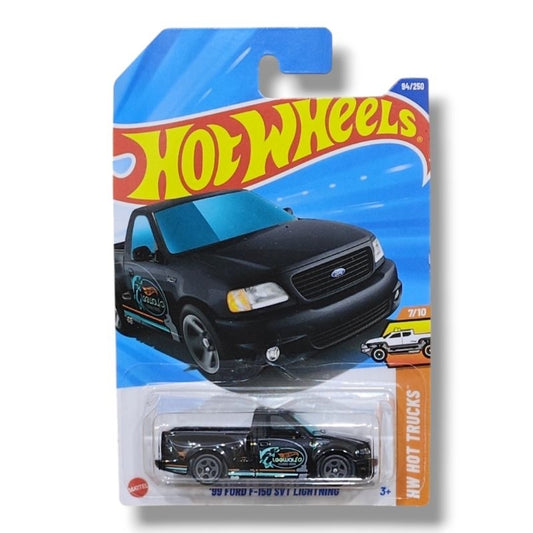 HotWheels HW Hot Trucks ‘99 Ford F-150 SVT Lightning HE