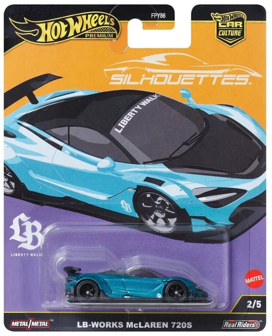 HotWheels Premium Car Culture Super Silhouettes LB-Works McLaren 720S