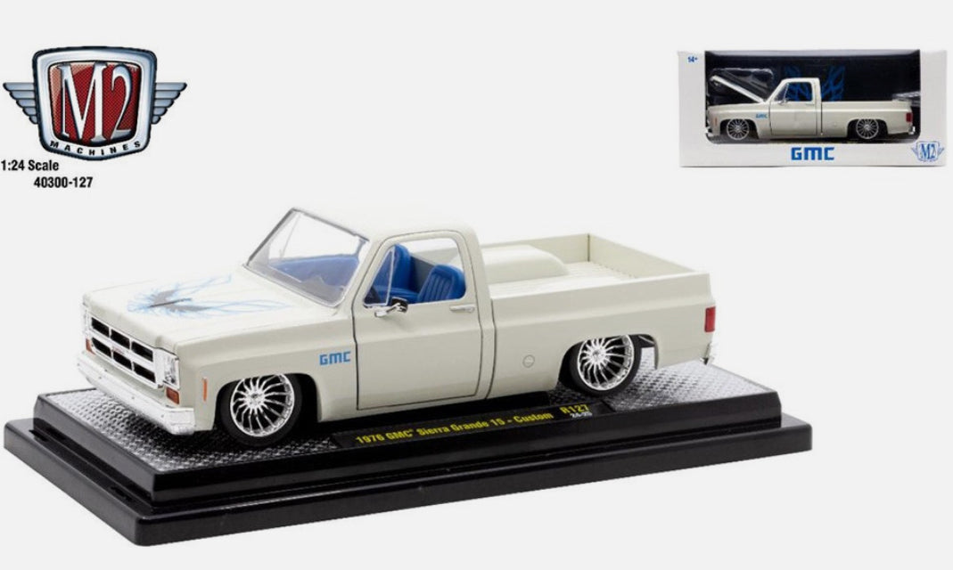 M2 Machines 1976 GMC Sierra Grande Custom 1/24 Scale