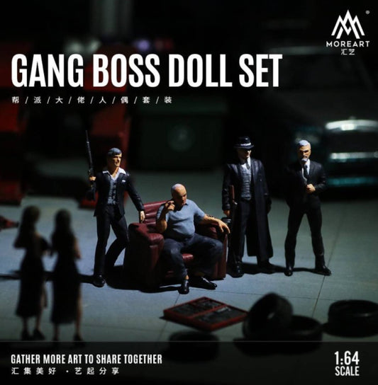 MoreArt Resin Doll Model Gang Boss Set
