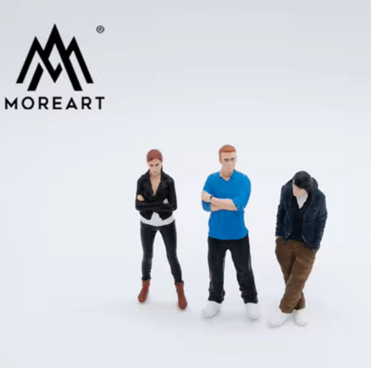 MoreArt Resin Doll Model Fast & Furious Set A