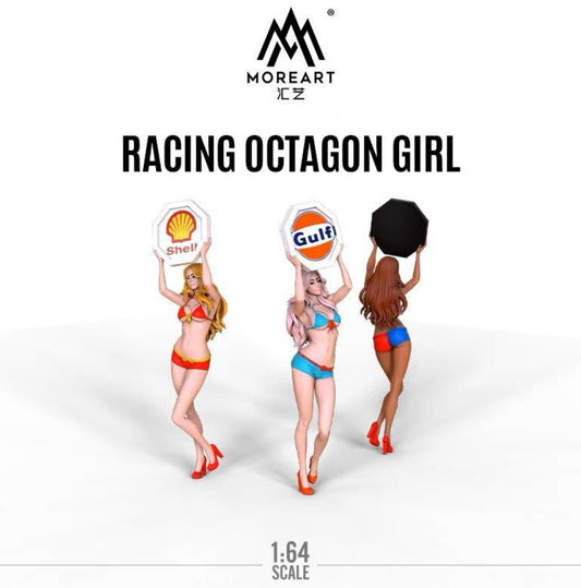MoreArt Resin Doll Set Pacing Octagon Girl