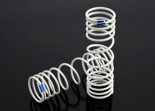 TRA6868 Traxxas Progressive Rate Rear Shock Springs (Blue) (2)