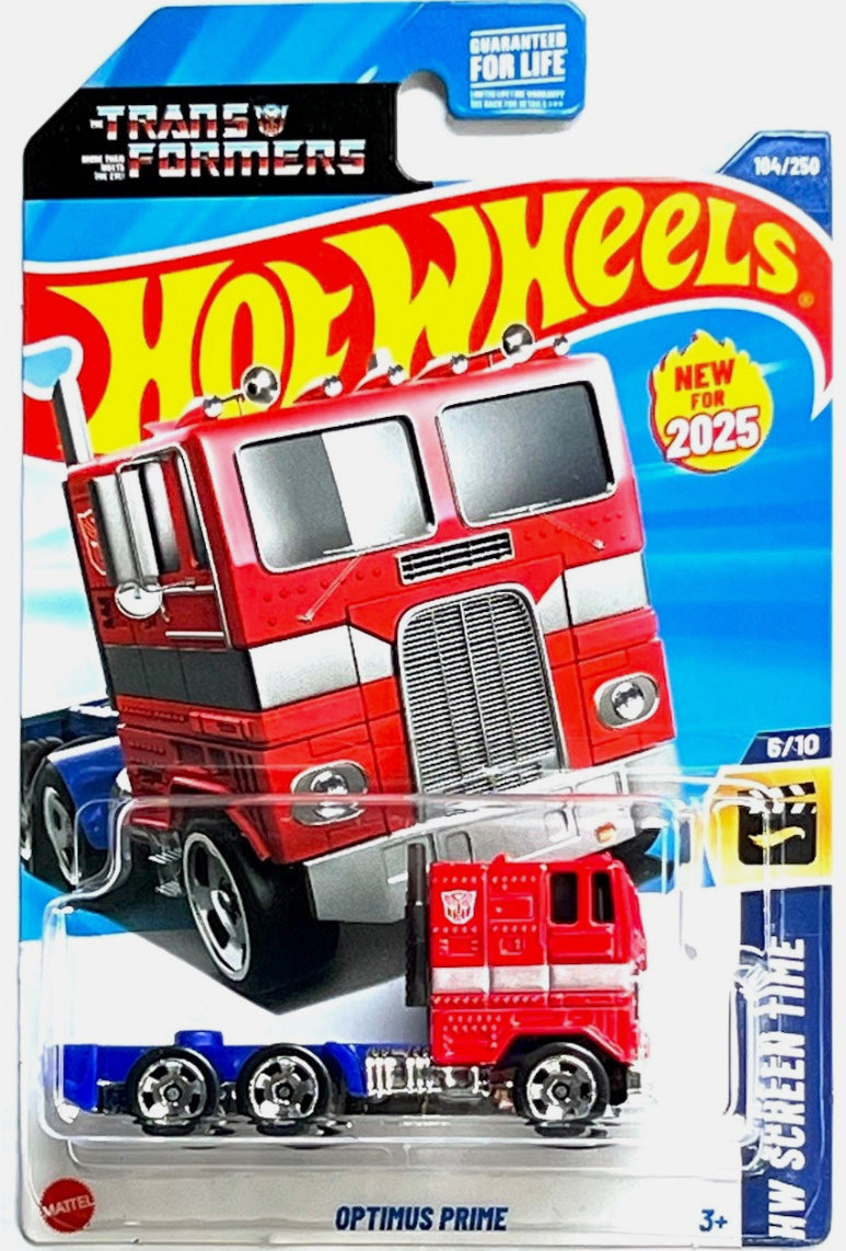 Hot Wheels Optimus Prime (cab, no trailer)