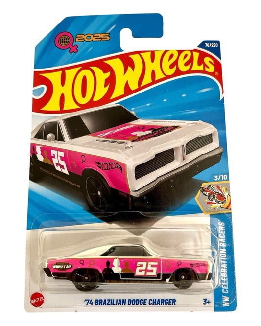 HotWheels HW Celebration Racers ‘74 Brazilian Dodge Charger HE