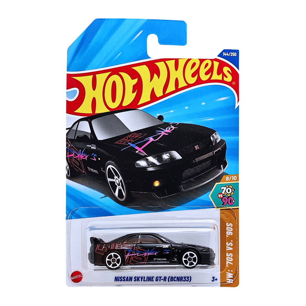 HotWheels HW: ‘70S VS. ‘90S Nissan Skyline GT-R (BCNR33) HE