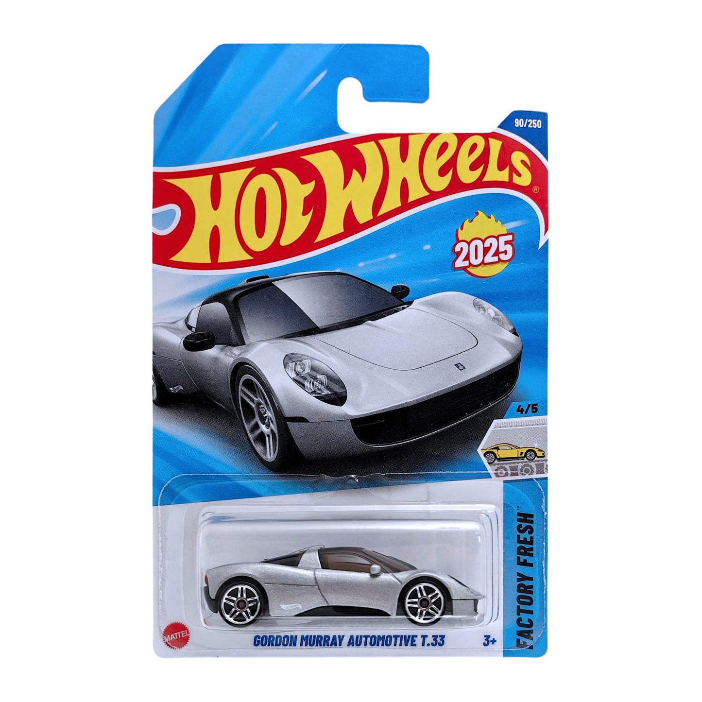 HotWheels Factory Fresh Gordon Murray Automotive T.33 HE