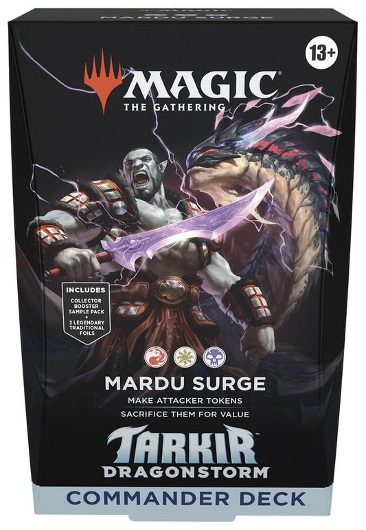 MTG Tarkir Dragonstorm Commander Deck Mardu Surge