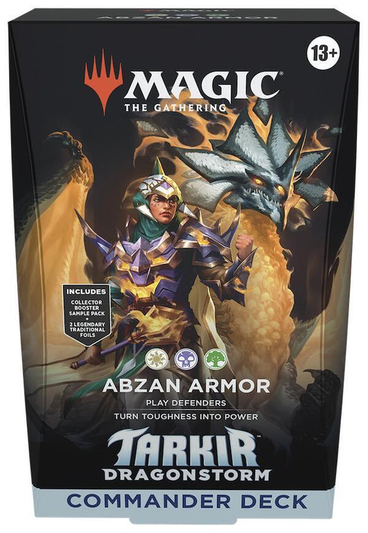 MTG Tarkir Dragonstorm Commander Deck Abzan Armor