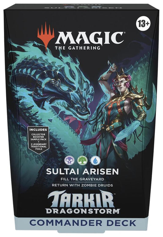 MTG Tarkir Dragonstorm Commander Deck Sultai Arisen