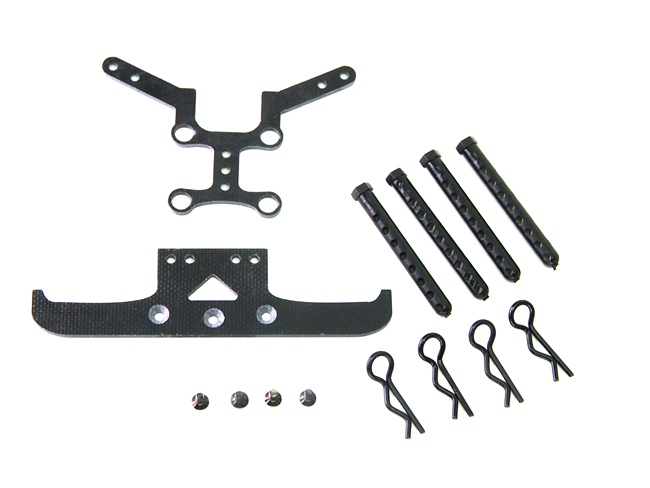 600800K PN Racing Mini-Z MR02/03 PN2.5 Lexan Body Mounting Kit