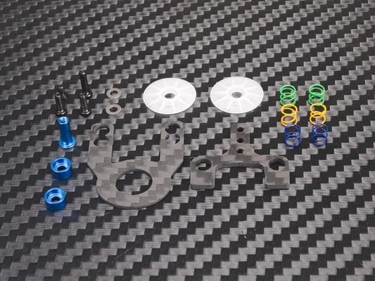 MR2061B PN Racing Mini-Z MR02/03 Multi Length Graphite Disk Damper Set (Blue)