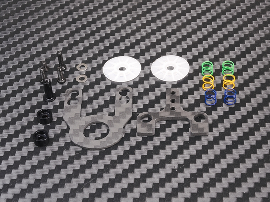 MR2061K PN Racing Mini-Z MR02/03 Multi Length Graphite Disk Damper Set (Black)