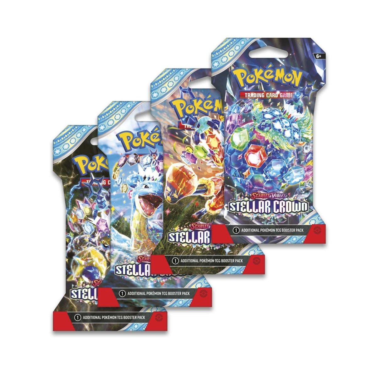 Pokémon Scarlet And Violet Stellar Crown Sleeved Booster Pack