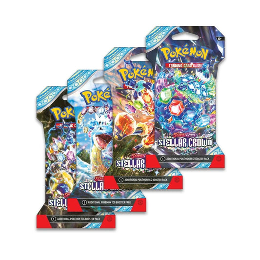 Pokémon Scarlet And Violet Stellar Crown Sleeved Booster Pack