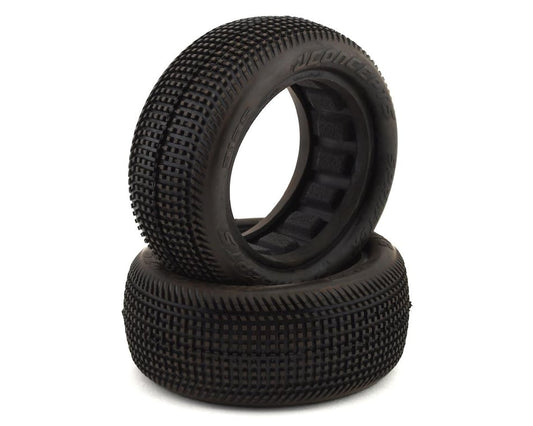 JCO3135-01 JConcepts Sprinter 2.2" 4WD 1/10 Front Buggy Dirt Oval Tires (2) (Blue)