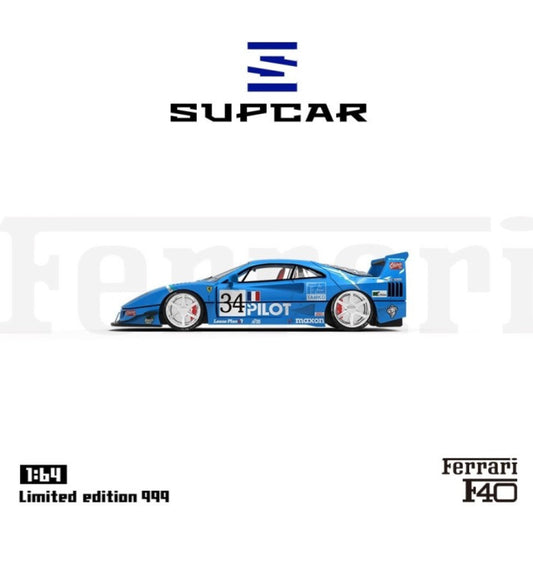 SUPCAR Ferrari F40 "Blue Racing Car"