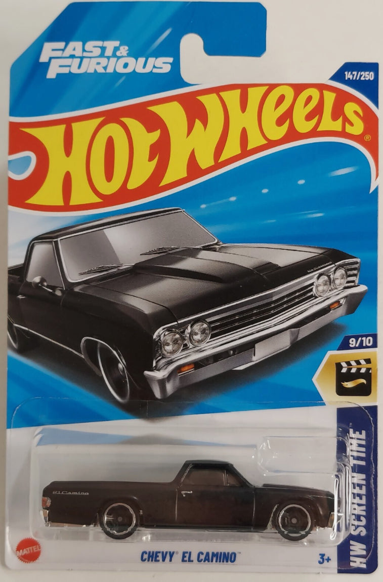 HE Hot Wheels HW Screen Time Chevy El Camino