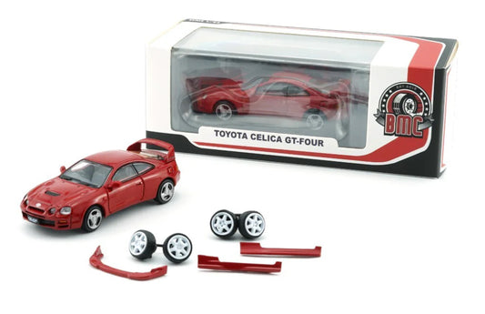 BMC 1/64 Toyota Celica GT-Four (red)