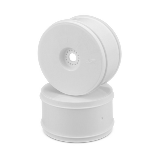 JCO3369W JConcepts Bullet - 4.0" 1/8th truck wheel (white) - 4pc.