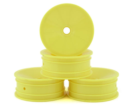 JCO3403Y JConcepts Mono 2.2 Bearing Front Wheels (Yellow) (4) (RC10)