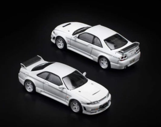 PopRace Nissan GT-R R33 Nismo 400R White