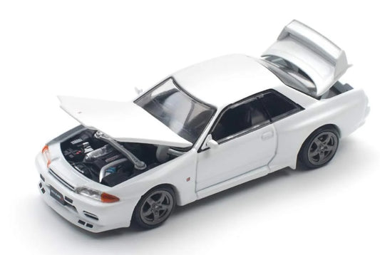 PopRace Nissan Skyline GT-R R32 Crystal White