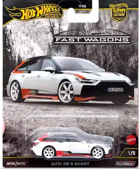 Hot Wheels Premium Fast Wagon Audi RS 6 Avant