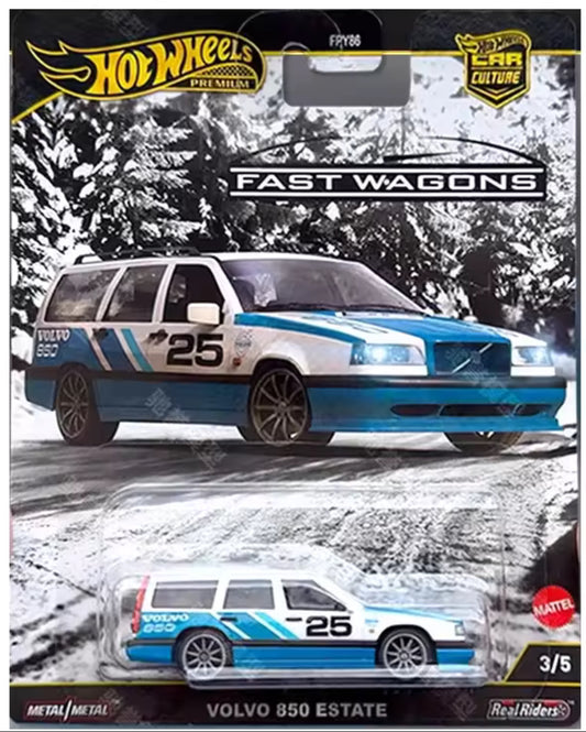 Hot Wheels Premium Fast Wagon Volvo 850 Estate