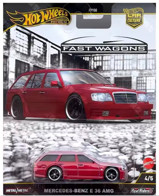 Hot Wheels Premium Fast Wagon Mercedes-Benz E36 AMG
