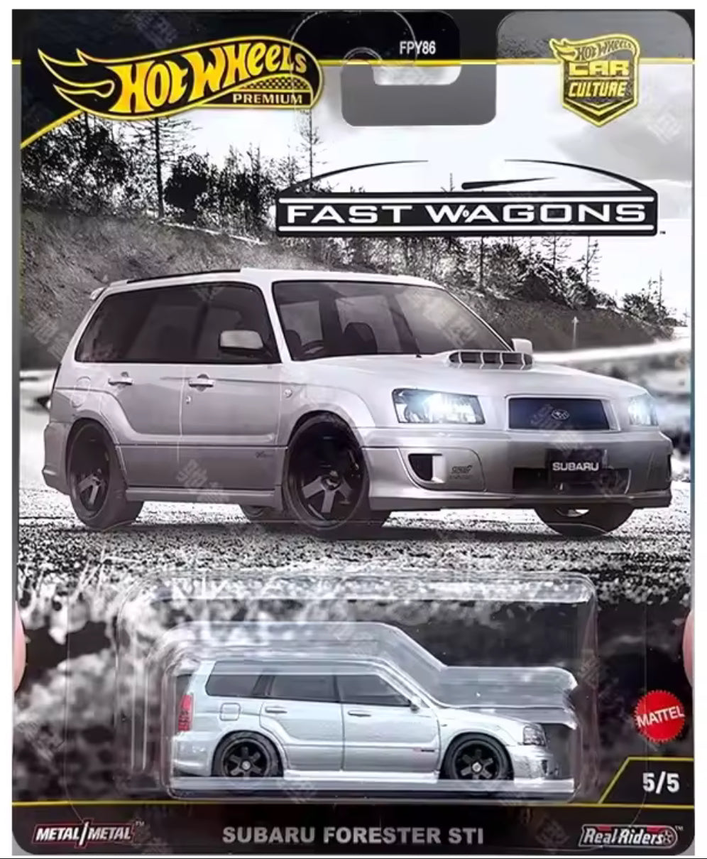 Hot Wheels Premium Fast Wagon Subaru Forester STI