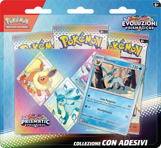 Pokémon Scarlet And Violet Prismatic Evolutions Tech Sticker Collection