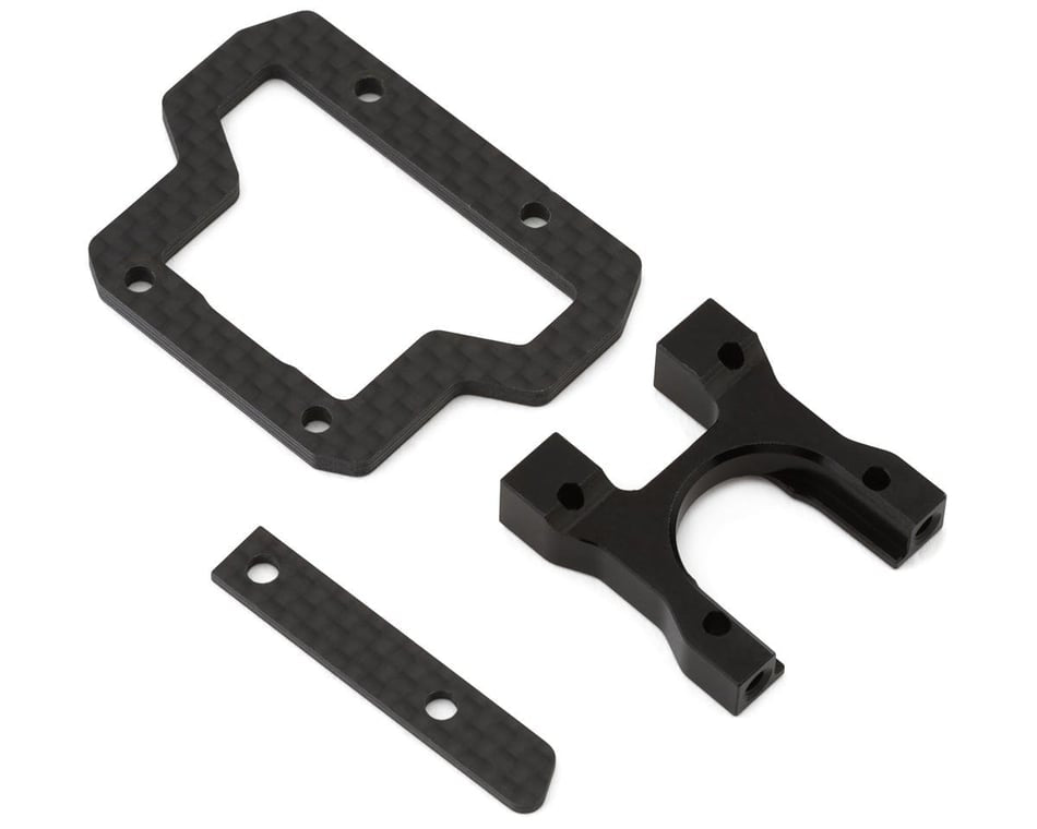 ASC92378 Team Associated RC10B74.2 Decoupled Slipper Center Bulkhead & Brace Set