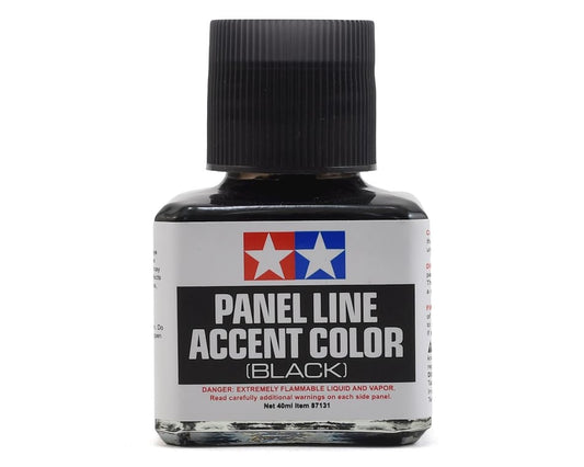 87131 Tamiya Panel Line Accent Color - Black
