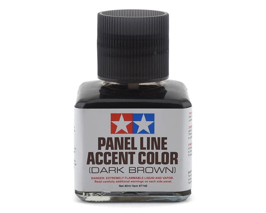Tamiya Panel Line Accent Color (Dark Brown) (40ml)