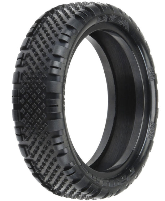 1/10 Prism CR4 Front 2.2" 2WD Carpet Buggy Tires (2)