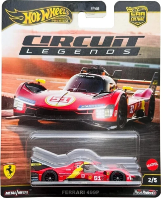 Hot Wheels Premium Circuit Legends Ferrari 499P