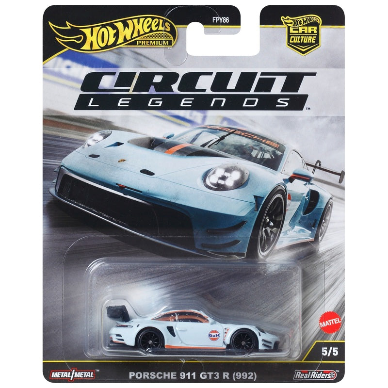 Hot Wheels Premium Circuit Legends Porsche 911 GT3 R (992)