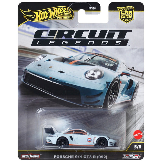 Hot Wheels Premium Circuit Legends Porsche 911 GT3 R (992)