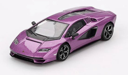 Mini-GT Lamborghini Countach LPI 800-4 Viola 30th Anniversary