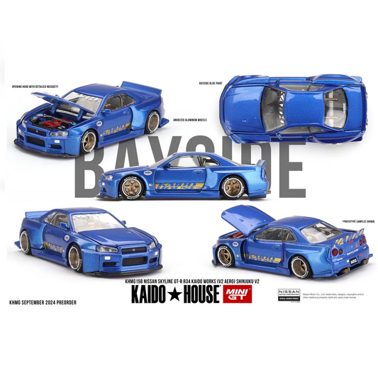 Kaido House //158 Nissan Skyline GT-R (R34) Kaido Works Shinjuku V2