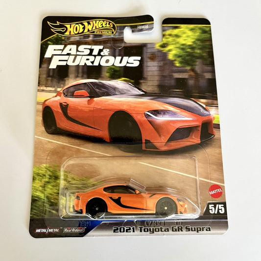 HotWheels Premium Fast and Furious 2021 Toyota GR Supra HE