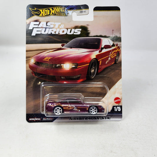 HotWheels Premium Fast And Furious Nissan 240SX (S14) HE