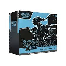 Pokémon Scarlet And Violet Black Bolt Elite Trainer Box