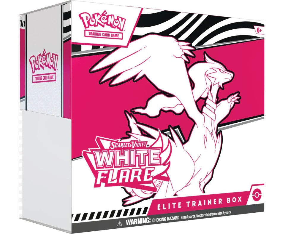 Pokémon Scarlet and Violet White Flare Elite Trainer Box