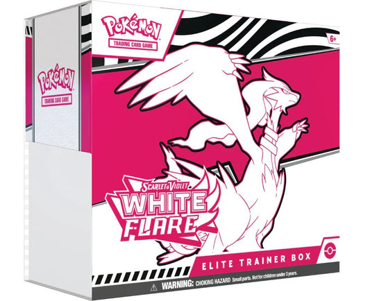 Pokémon Scarlet and Violet White Flare Elite Trainer Box