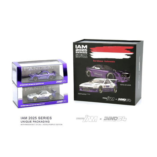 INNO64 IAM 2025 Series Indonesia Event Box (Mazda RX7 FD3S & FC3C)