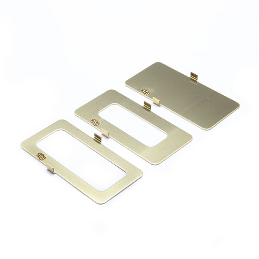TLR331045 TLR Brass Battery Weight Set, 19g, 26g, 37g